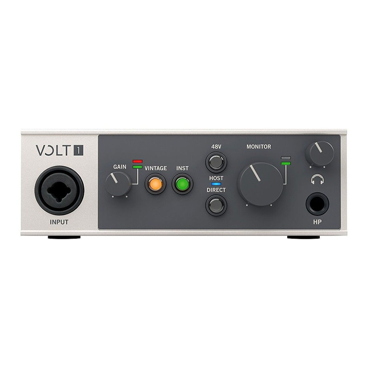 Volt 1 | Yeni nesil 24-bit / 192 kHz, 1-Giriş / 2-Çıkış, 610 MicPre Modellemeli, USB-C Ses Kartı