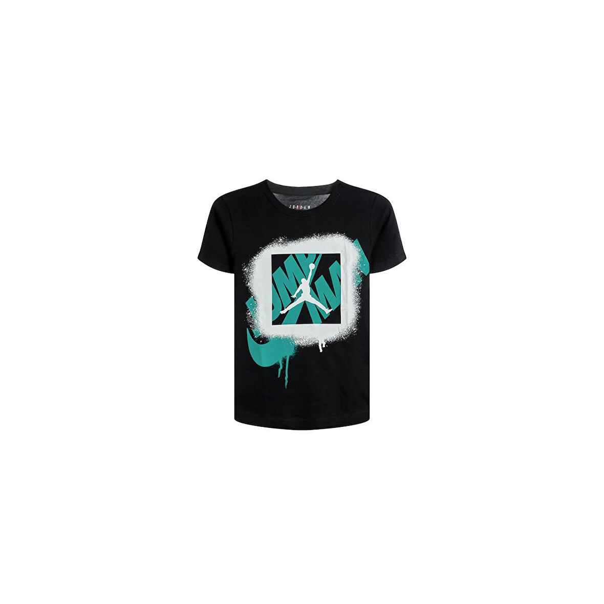 Jordan Jdb Jm Stencil Spray Çocuk T-Shirt 95B829-023 Siyah