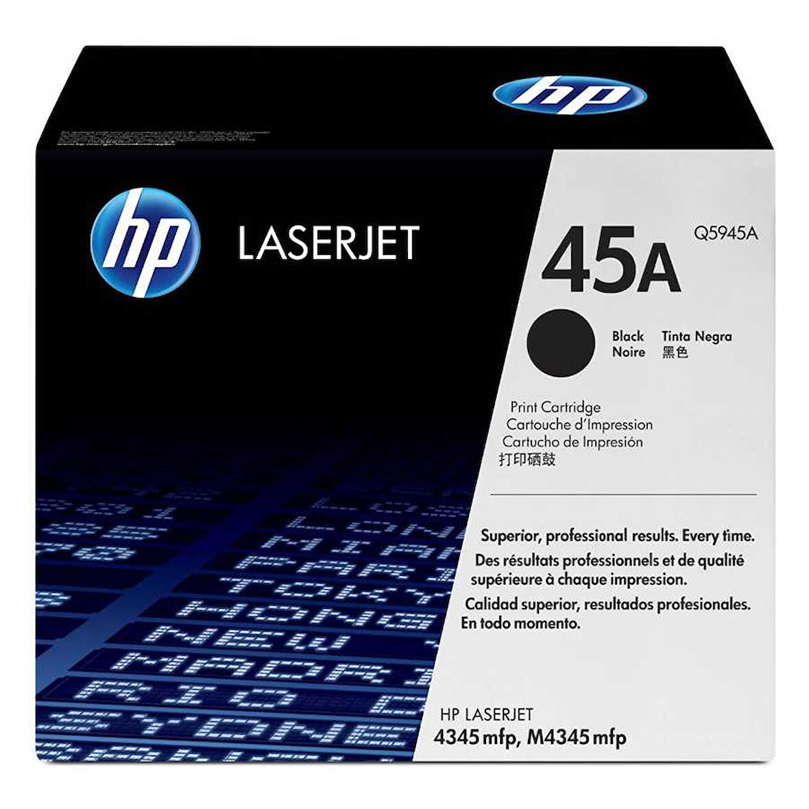 Hp Q5945A (45A) Siyah Orjinal Toner