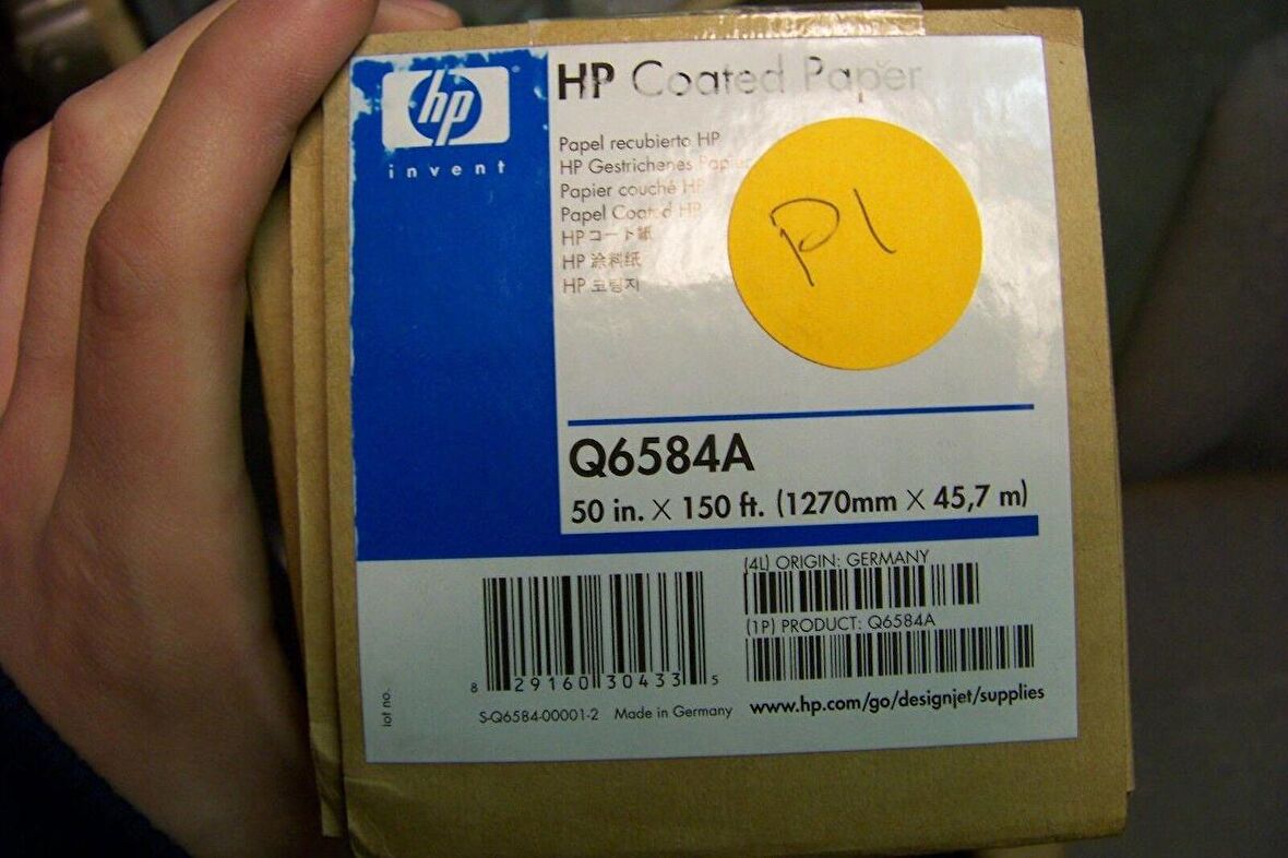 Q6584A Hp Coated Paper 1270Mmx45.7M