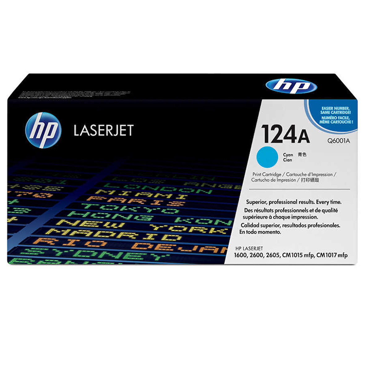 Hp Q6001A (124A) Mavi Orjinal Toner