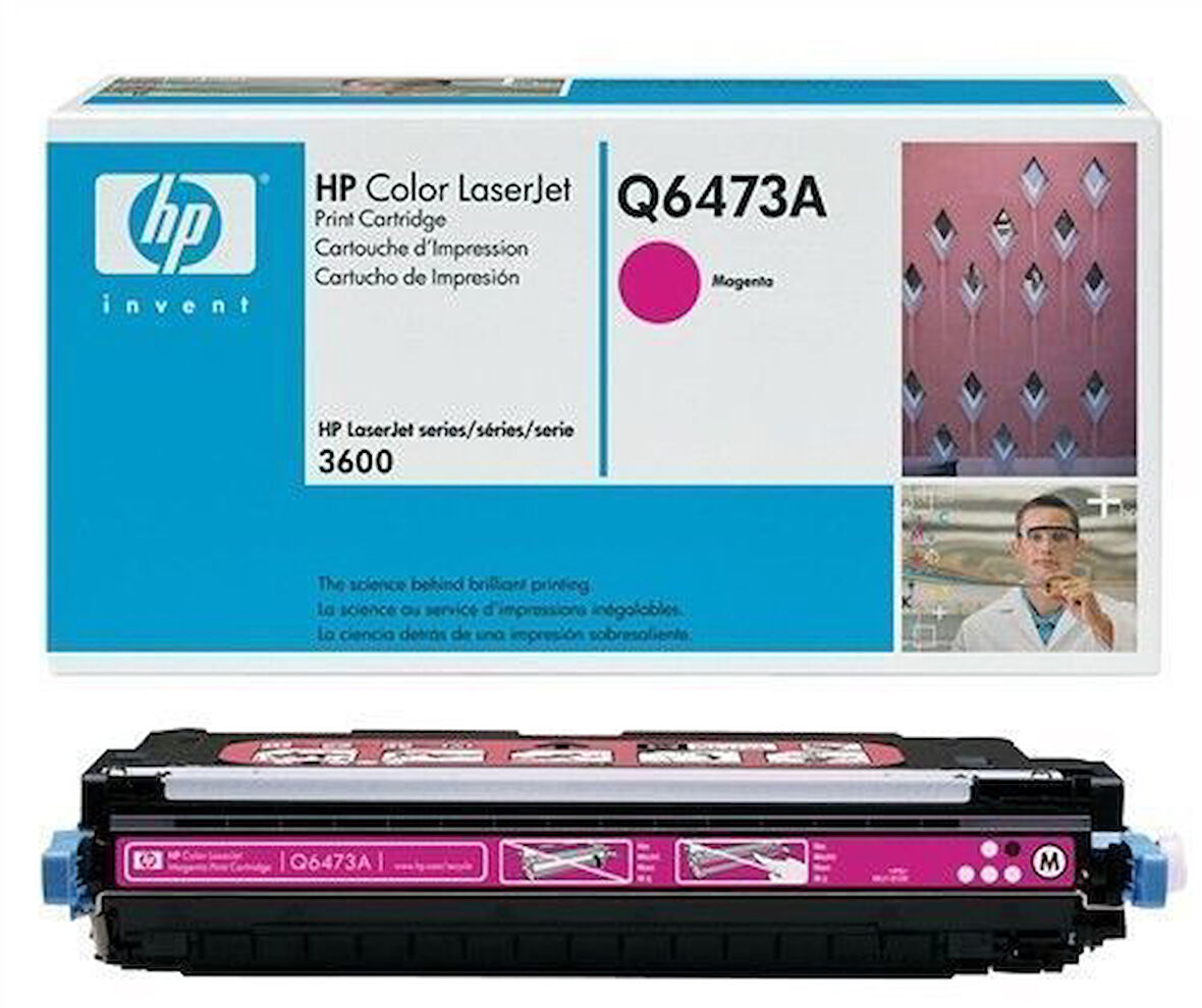 Hp Q6473A (502A) Kırmızı Orjinal Toner