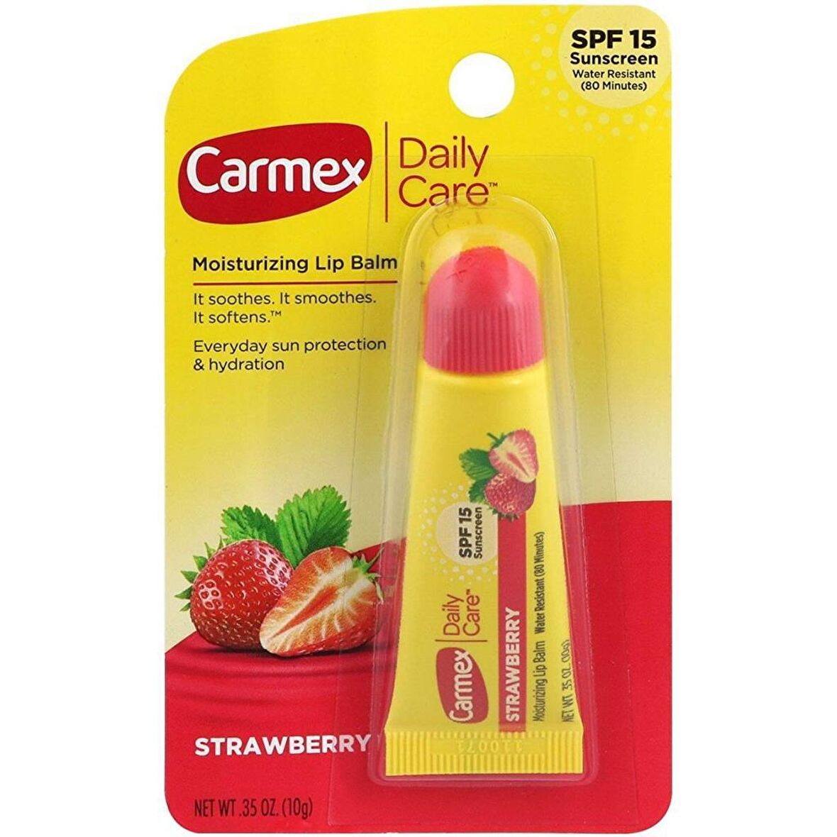 Carmex Lip Balm Çilek Dudak Kremi 10GR