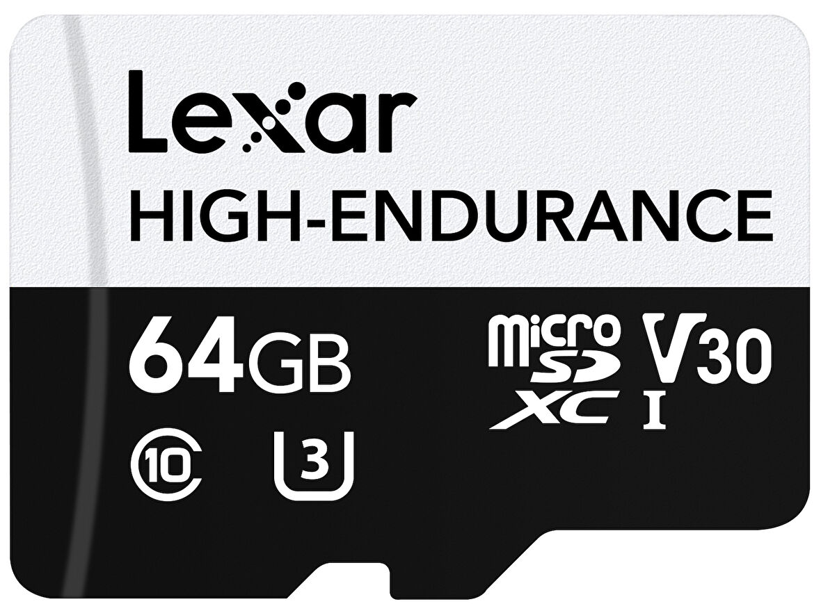 Lexar LMSHGED064G-BCNNG 64 GB SDHC 100-35Mb/s UHS-I C10 A1 V30 U3 microSD Kart
