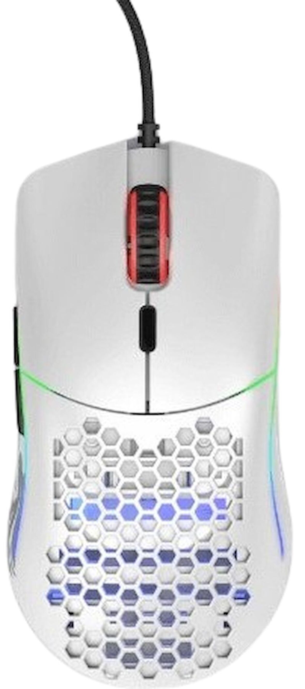 Glorious Model O Minus 12000 DPI 6 Tuş RGB Optik Mat Beyaz Kablolu Gaming (Oyuncu) Mouse