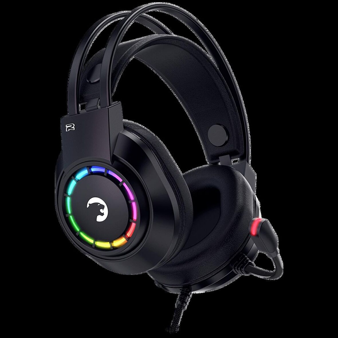 GamePower Voldon Siyah 7.1 Surround Rainbow Gaming Kulaklık