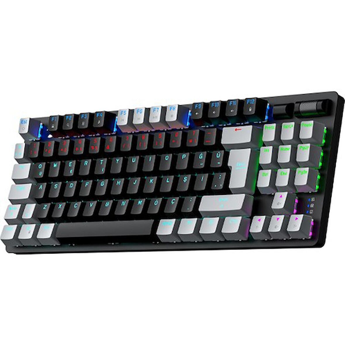 GAMEPOWER EVA 3 BLUE SWITCH 88 MEKANİK KLAVYE RBW  