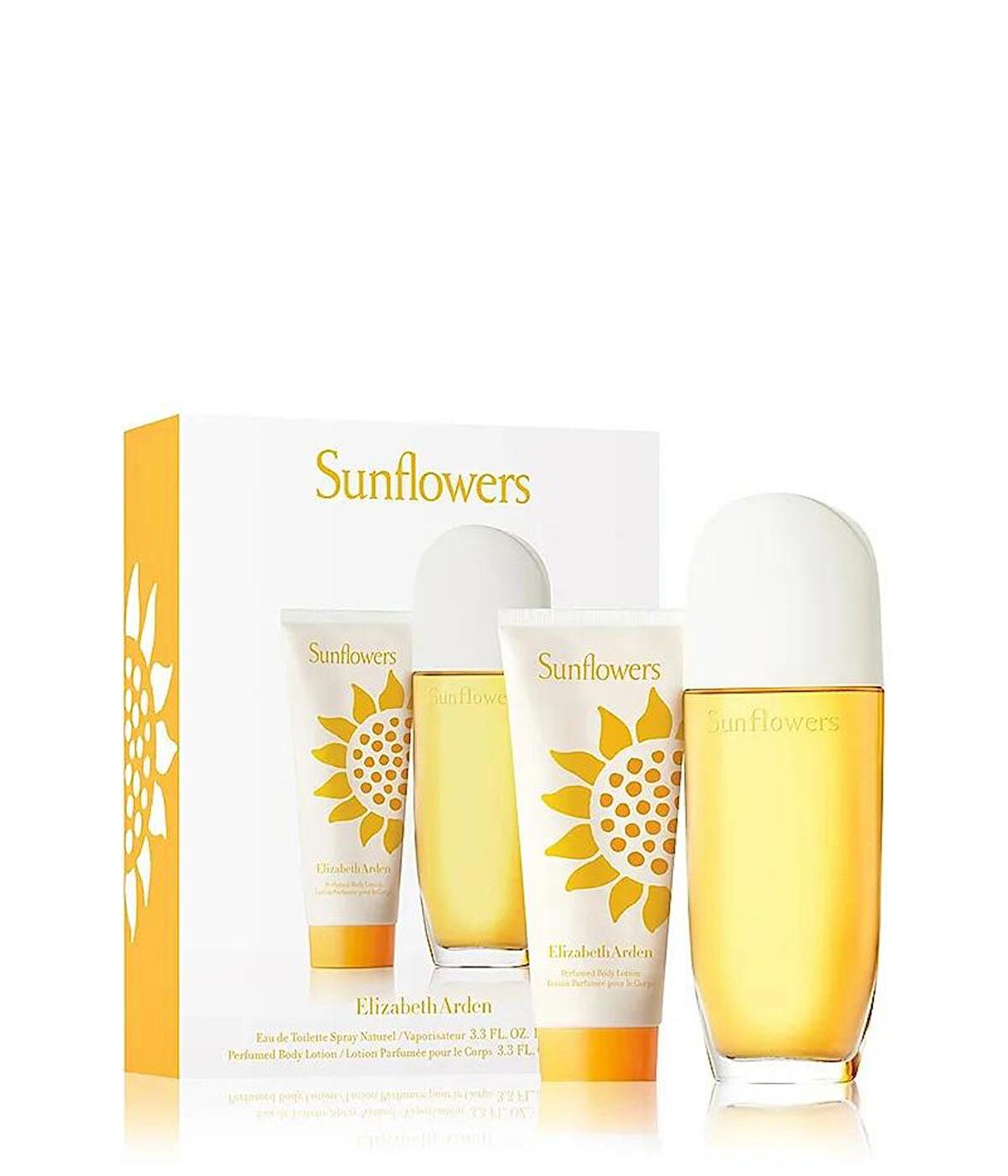 SUNFLOWERS EDT SPRAY 100 ML& BODY LOTION 100 ML