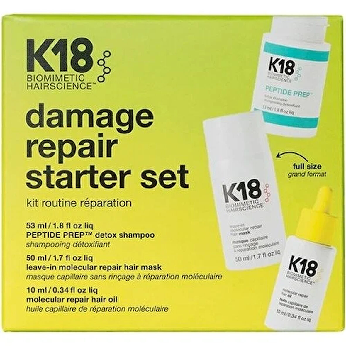 K18 Damage Repair Starter Set