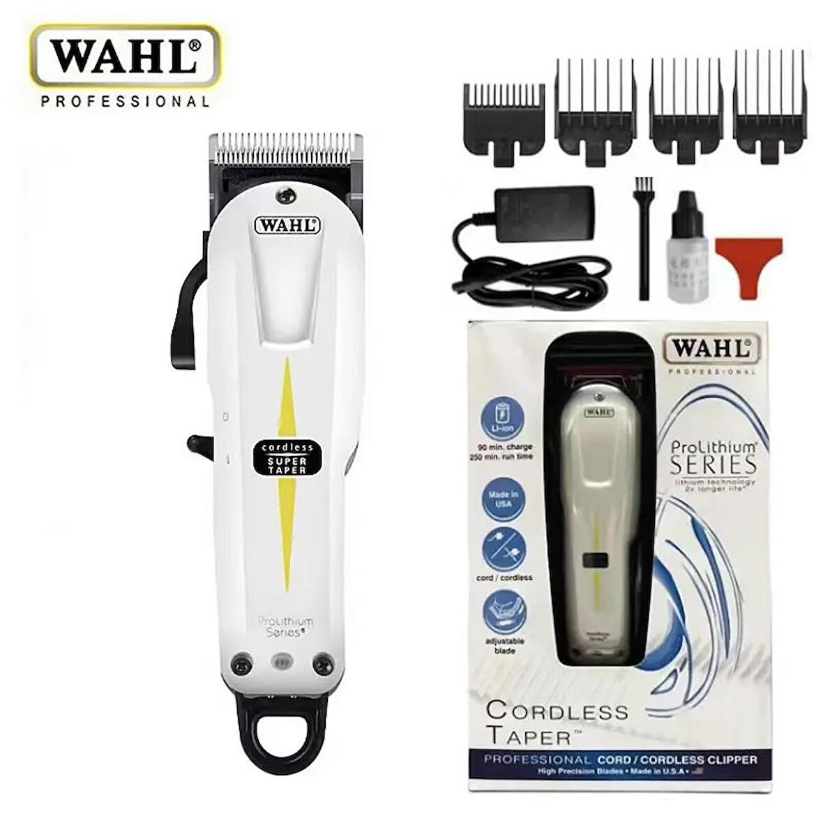 Wahl 08591-016 ProLithium Super Taper Saç Kesme Makinesi