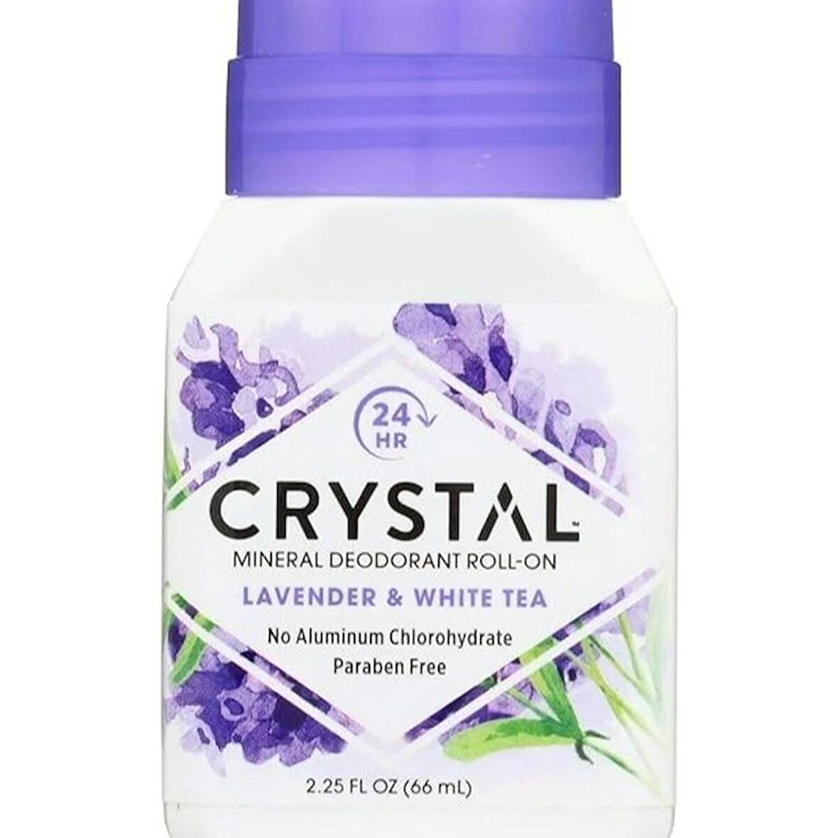 Crystal Mineral Deodorant Roll-On, Lavender 66gr.Uniex