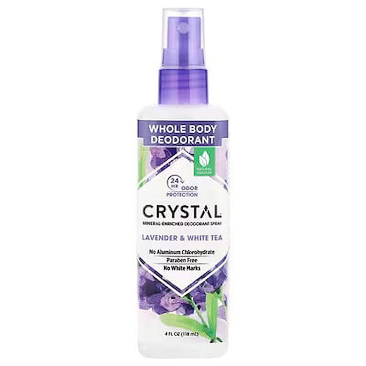 Crystal Lavanta ve Beyaz Çaylı Deodorant Sprey 118 ML