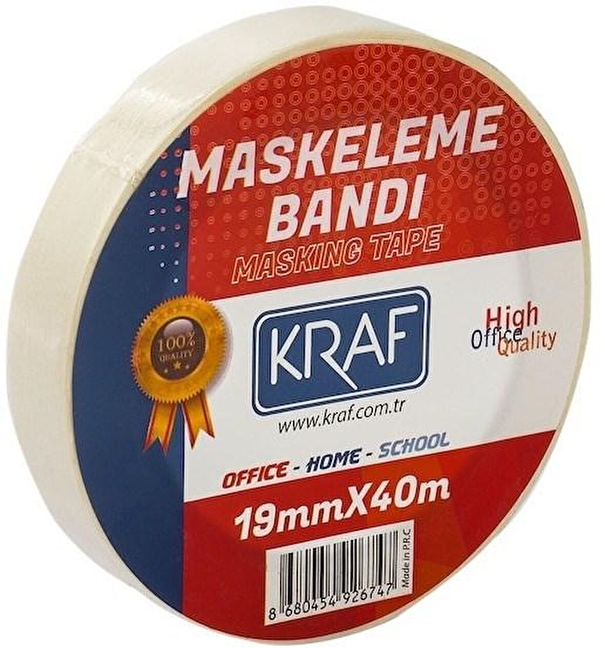 Kraf 4019G Maskeleme Kağıt Bandı 19mm x 40mt