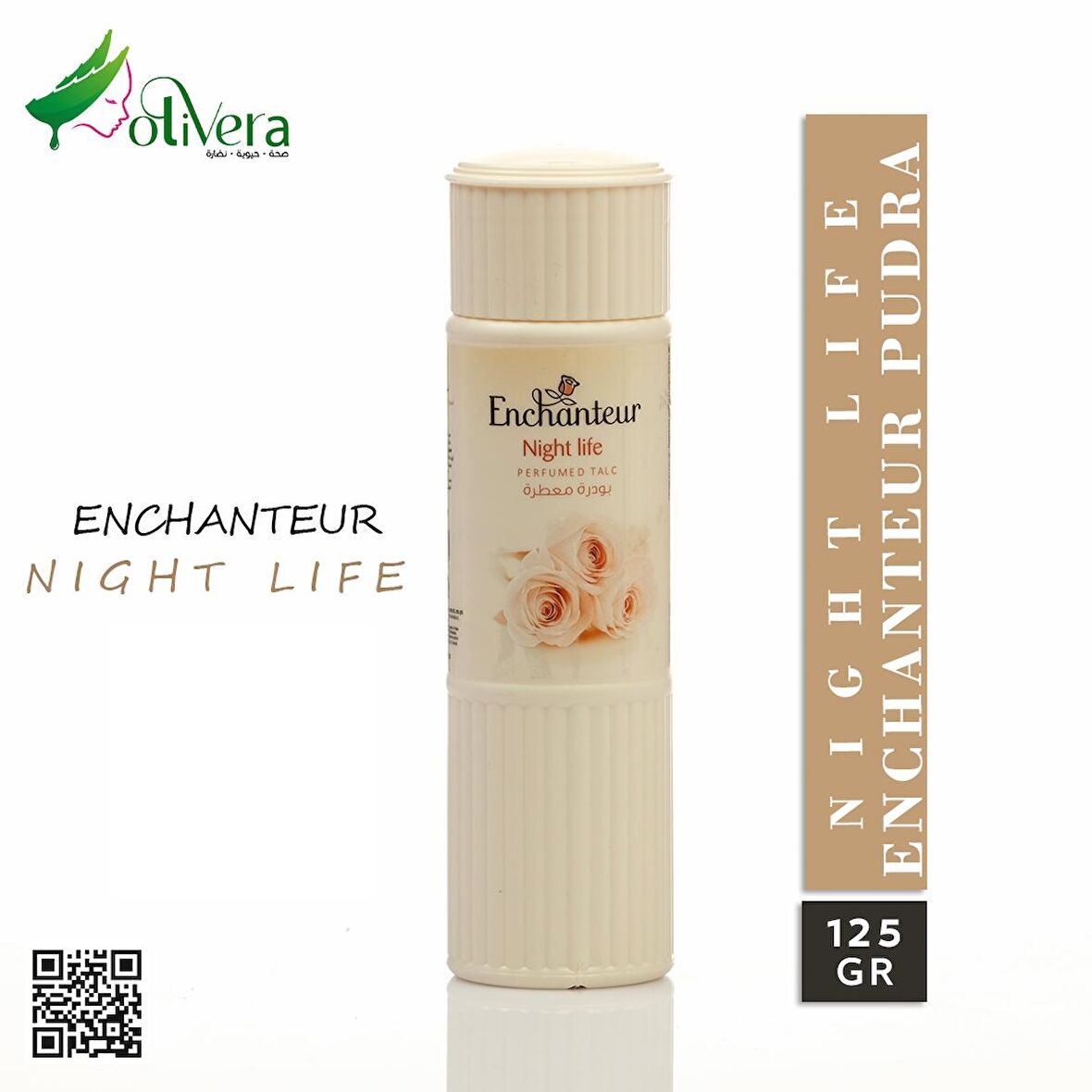 NIGHTLIFE- ENCHANTEUR TALC VÜCÜT PUDRASI  125G