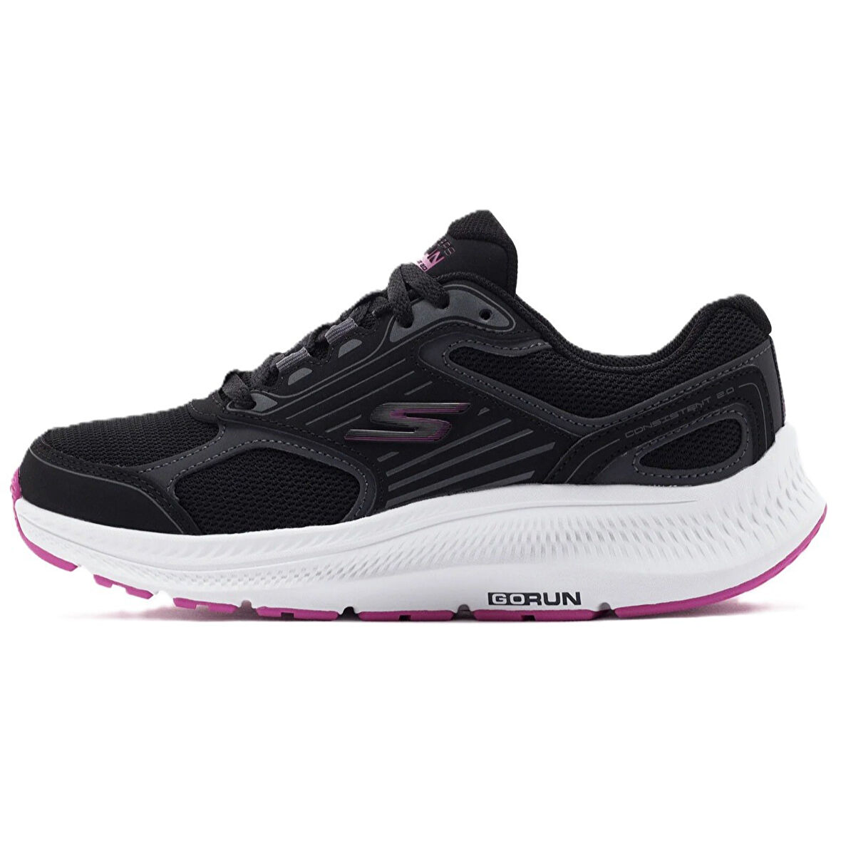 Skechers Go Run Consistent 2.0 Advantage Memory Foam Womens Walking Shoes Hafızalı Taban Kadın Yürüyüş Ayakkabısı Siyah
