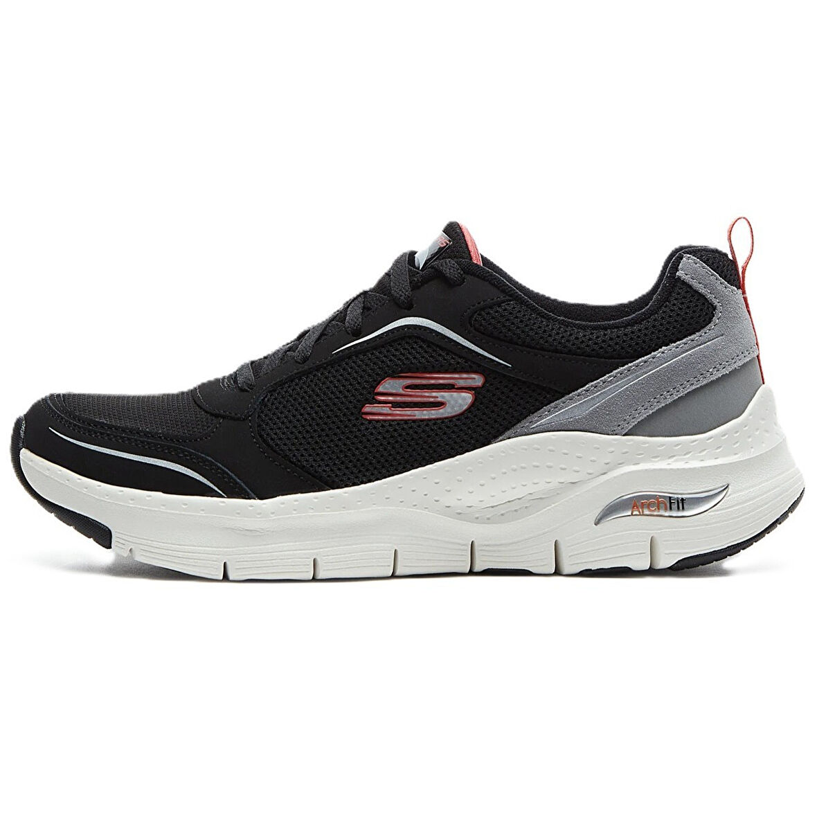 Skechers Arch Fit Gentle Stride Leather Womens Sneaker Hakiki Deri Kadın Günlük Spor Ayakkabı Siyah