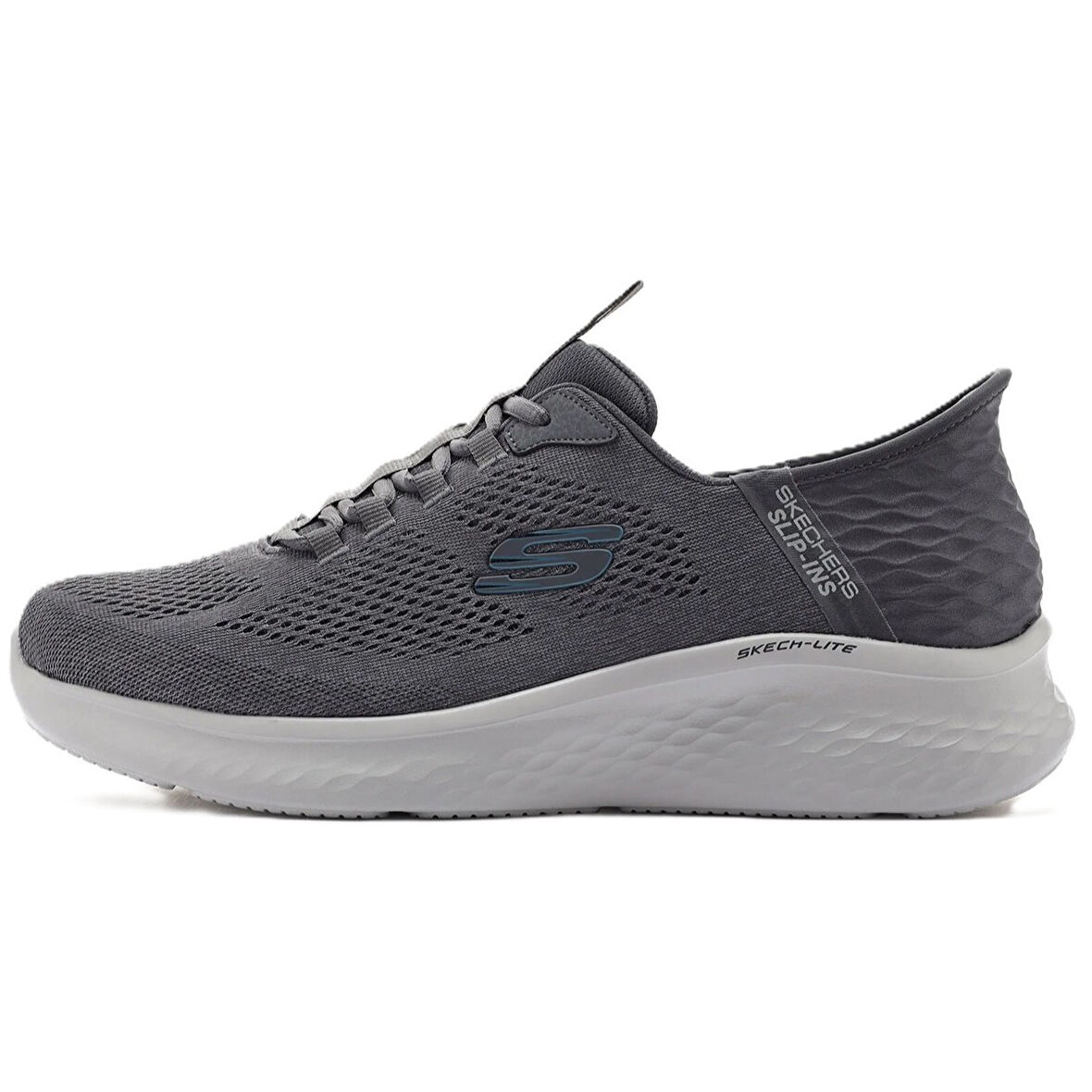 Skechers Skech-Lite Pro-Primebase Memory Foam Mens Sneaker Hafızalı Taban Erkek Günlük Spor Ayakkabı Gri