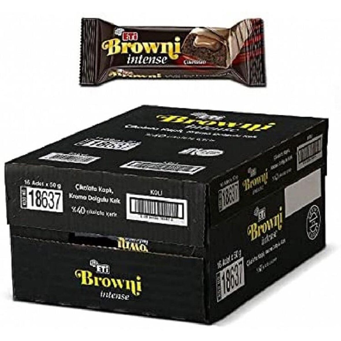 Eti Browni İntense 50 gr 16 Adet