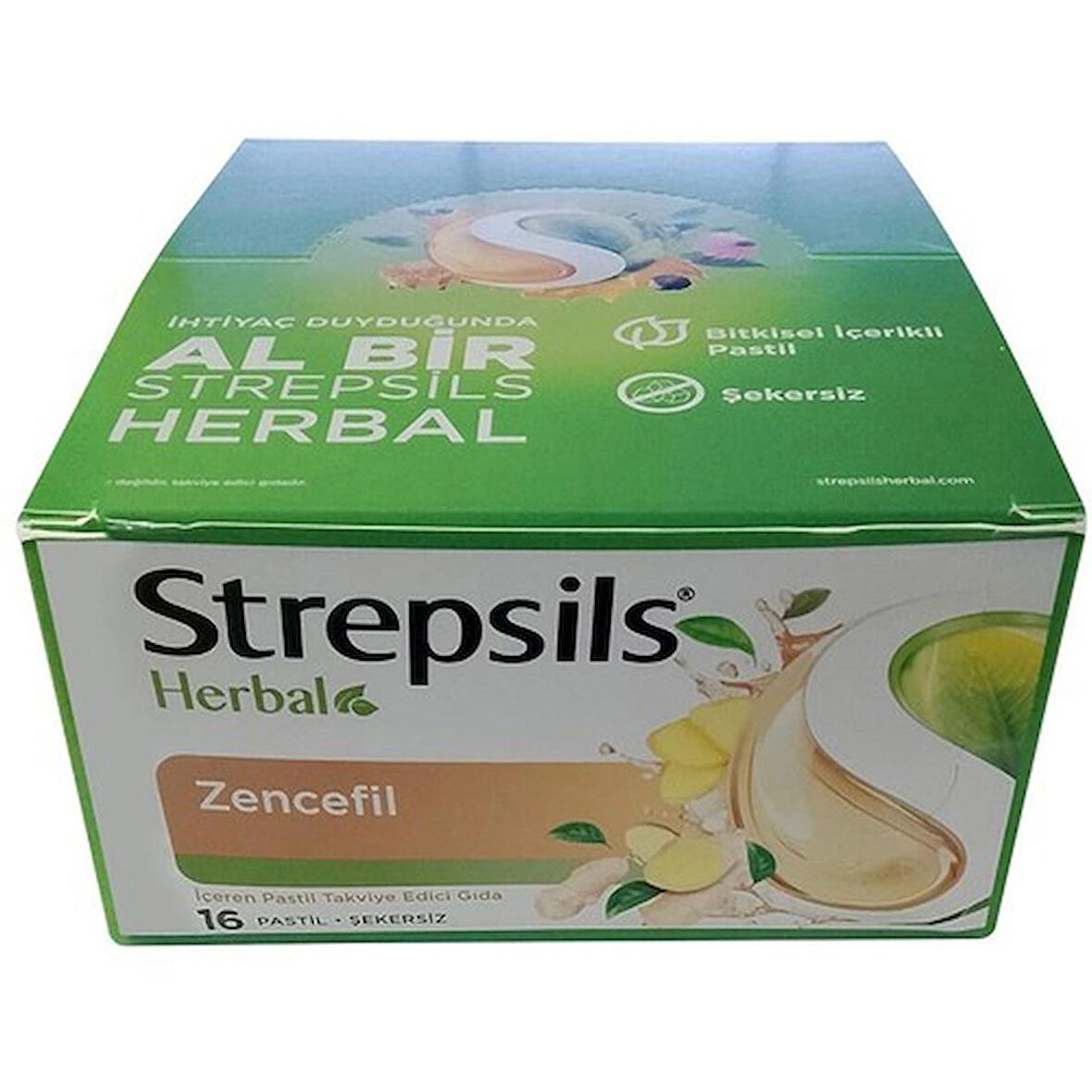 Strepsils Zencefil 16 Pastil 6lı Stand