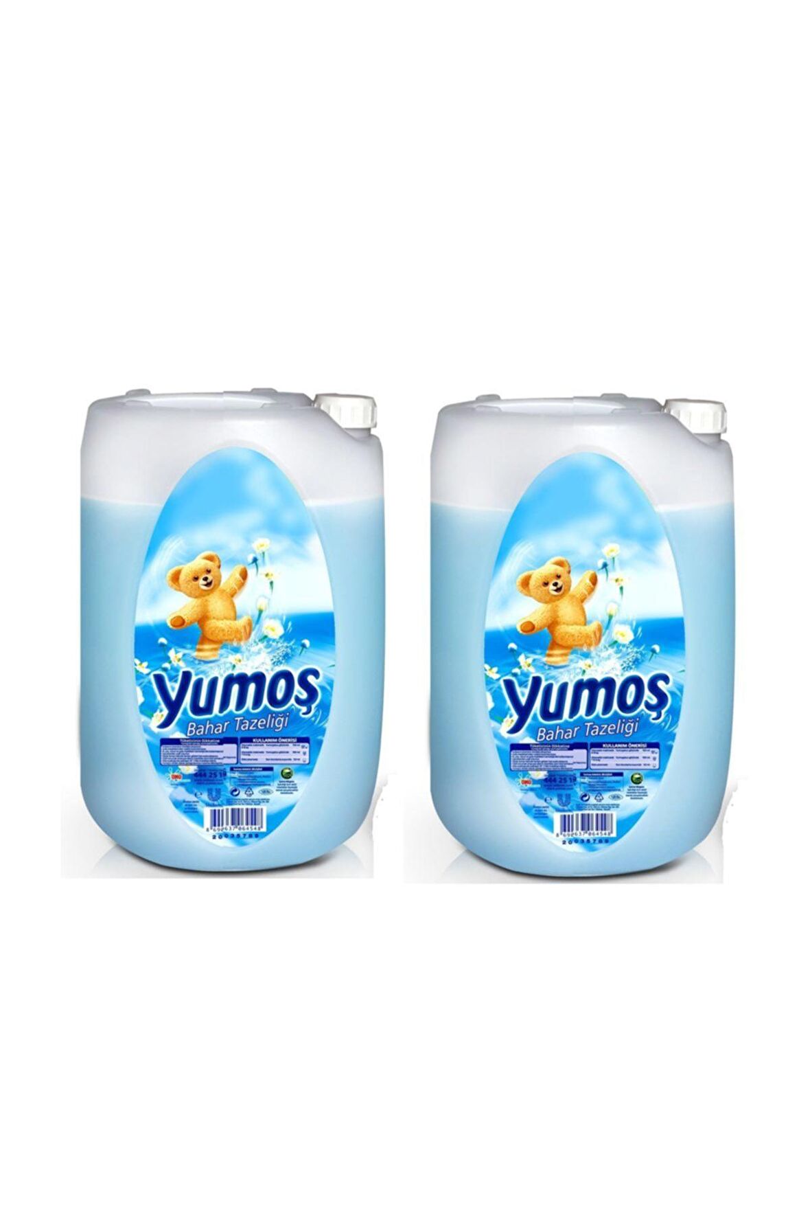 Yumoş Bahar Tazeliği Sıvı Deterjan 50 Yıkama Yumuşatıcı 5 lt 2'li