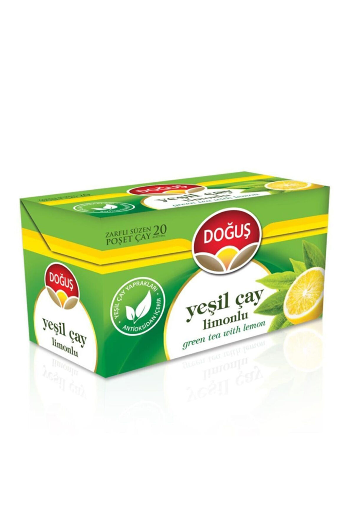 Doğuş Limonlu Yeşil Bitki Çayı 20'li Paket