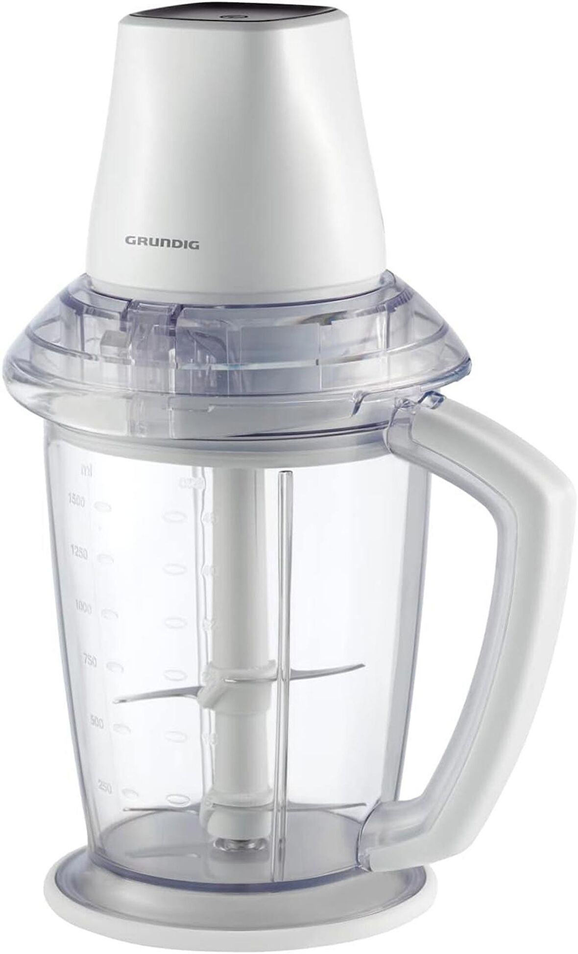 Grundig DO 1184 Doğrayıcı, Paslanmaz çelik, 4 Bıçaklı, 1.5 Litre Hazne, Tek Tuşla Kontrol, 550 W Motor, Beyaz (TEŞHİR - OUTLET)