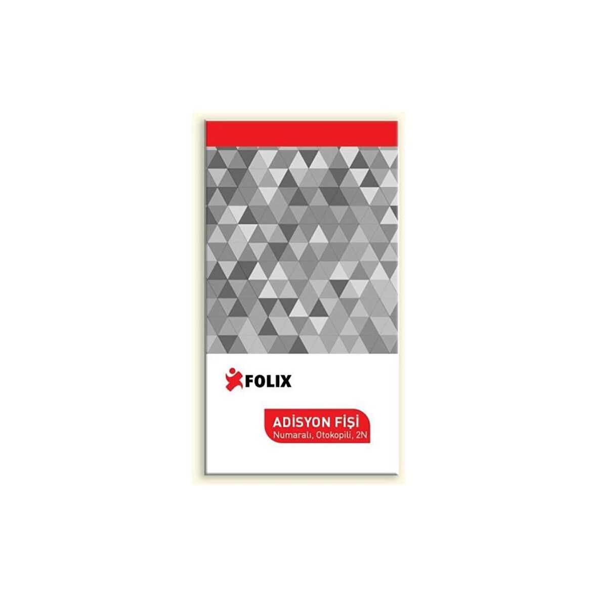 Folix Adisyon Fişi 2 Nüsha Otokopili 50 Yaprak