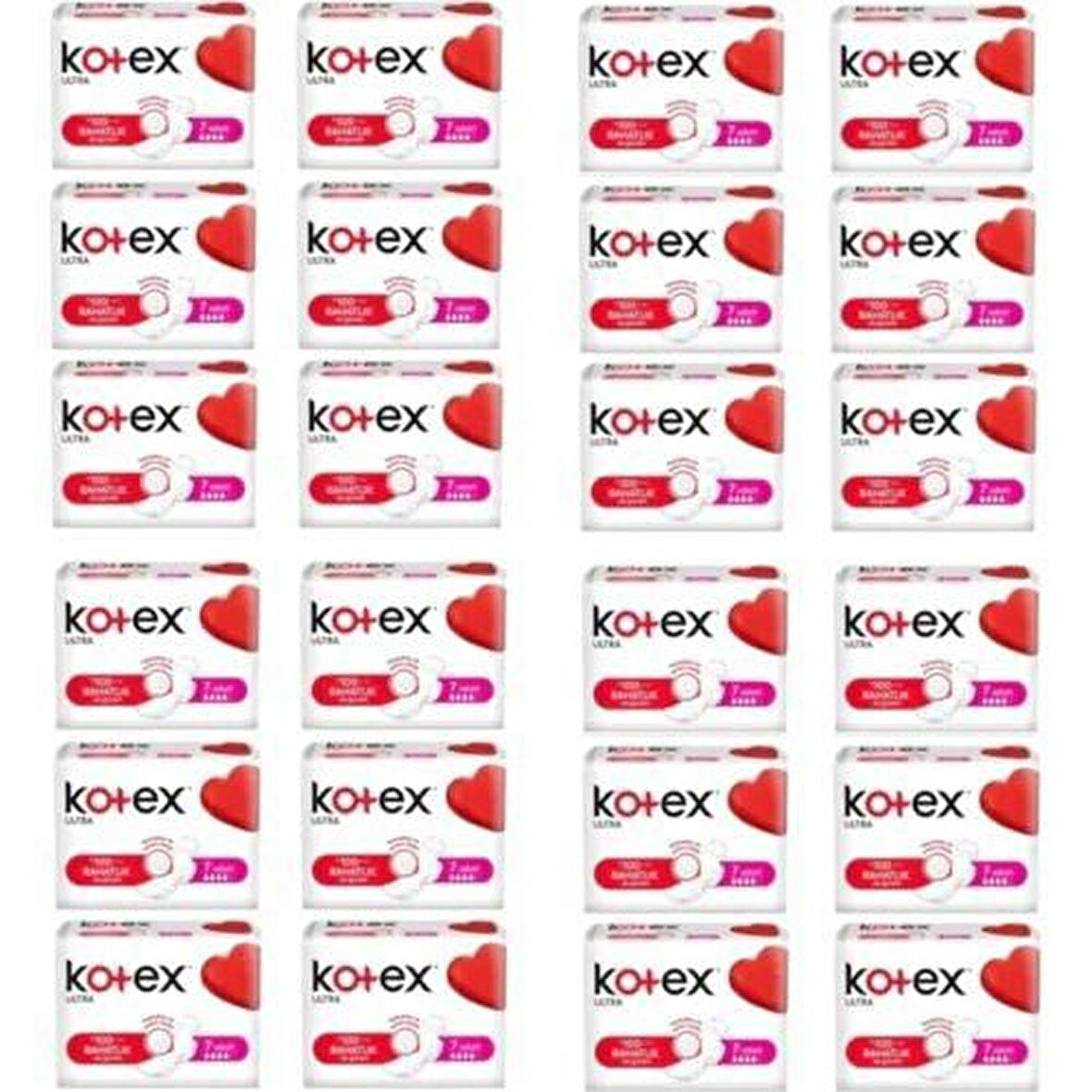 Kotex Uzun 168 Adet Hijyenik Ped