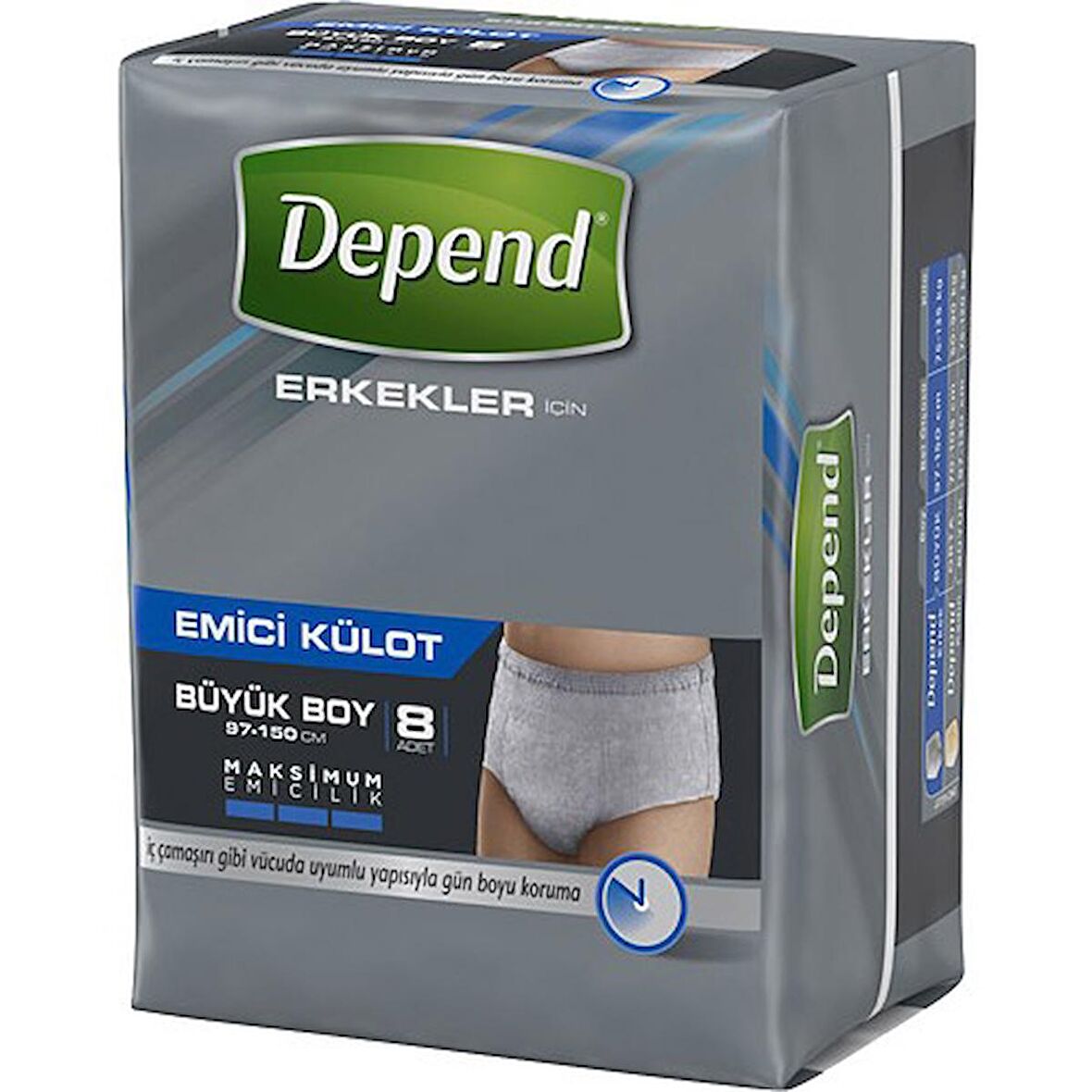 Depend Emici Külot Erkek 10LU