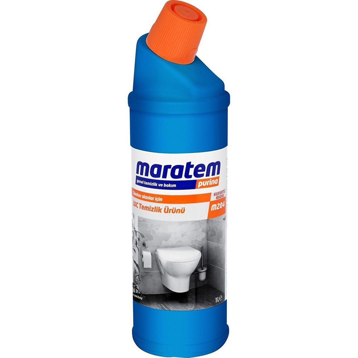 Maratem M204 Wc Temizlik Ürünü 1 Lt x 12'li / 1 Koli