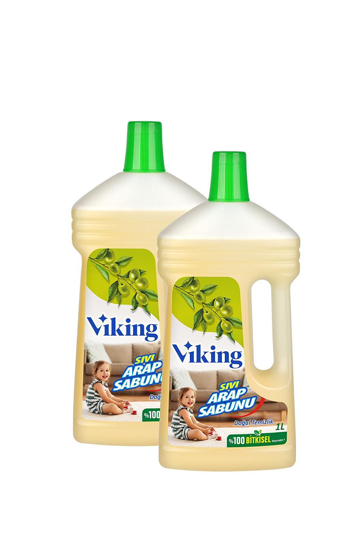 Viking Sıvı Arap Sabunu 1 Litre 2 Adet