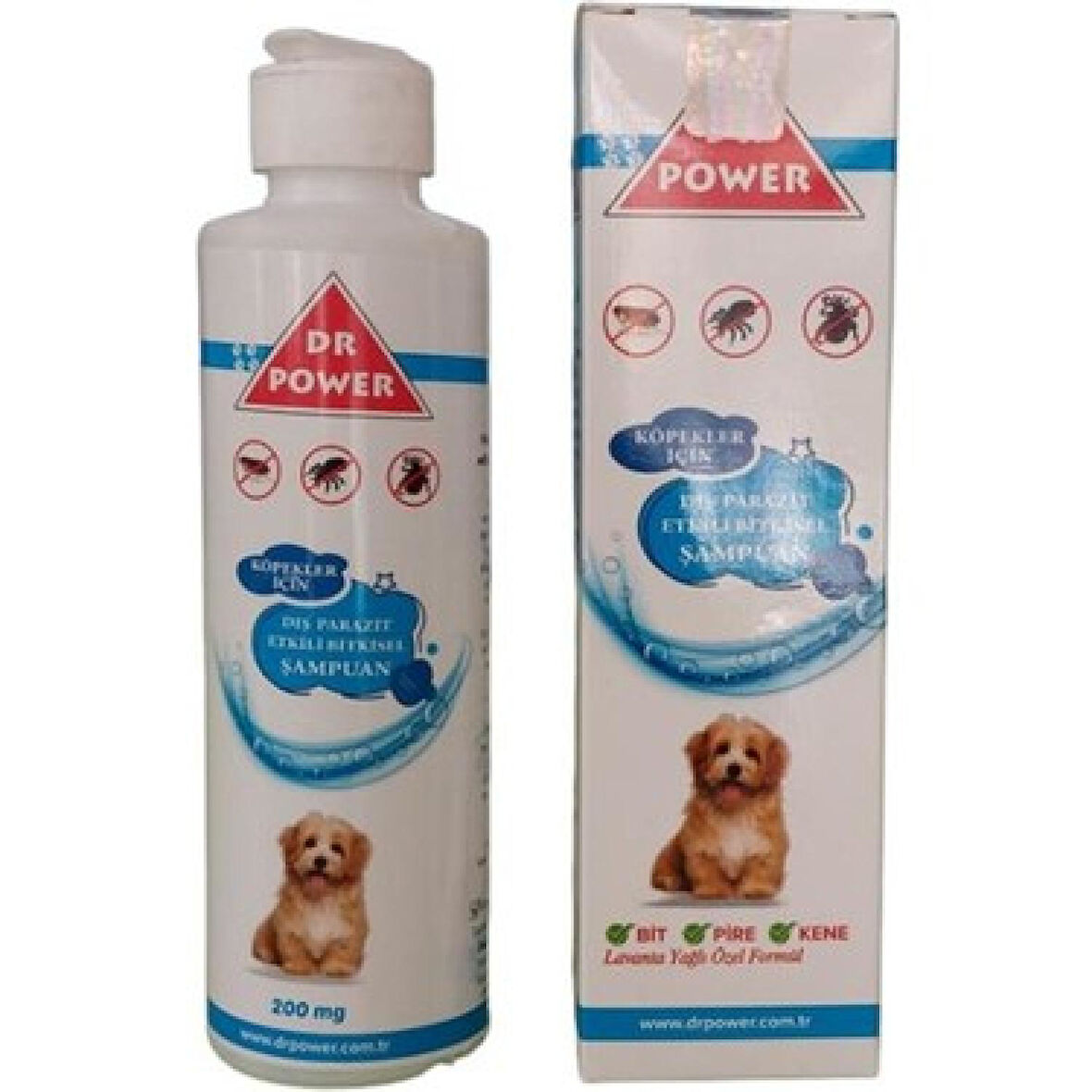 DRY POWER KÖPEKLER İÇİN DIŞ PARAZİT ŞAMPUANI 200 MG