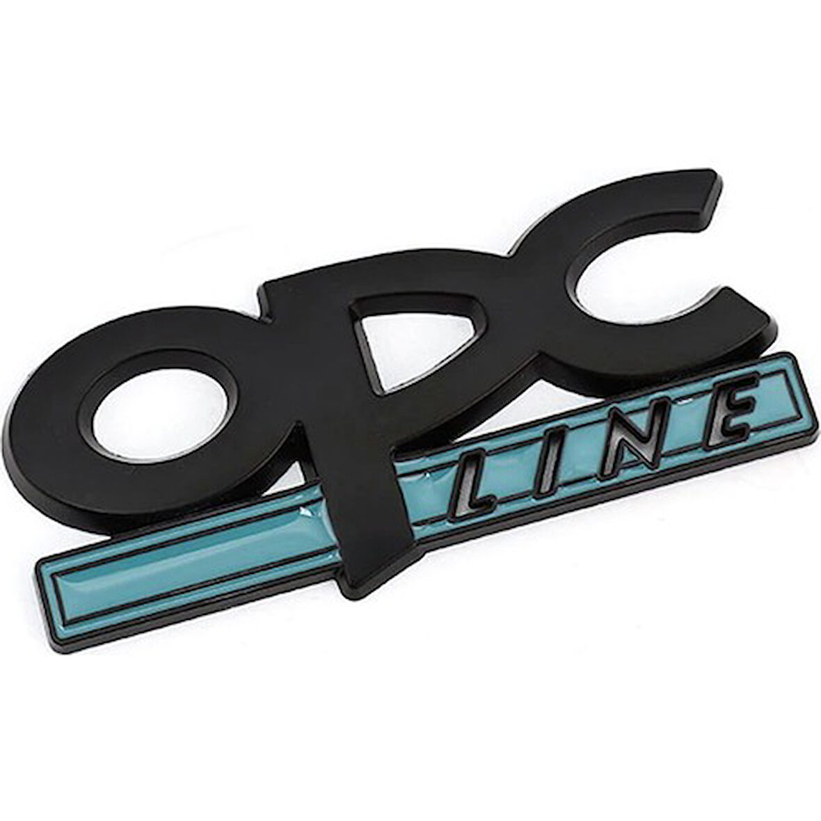 Opc Siyah Paslanmaz Metal Arma Sticker Yapışkanlı