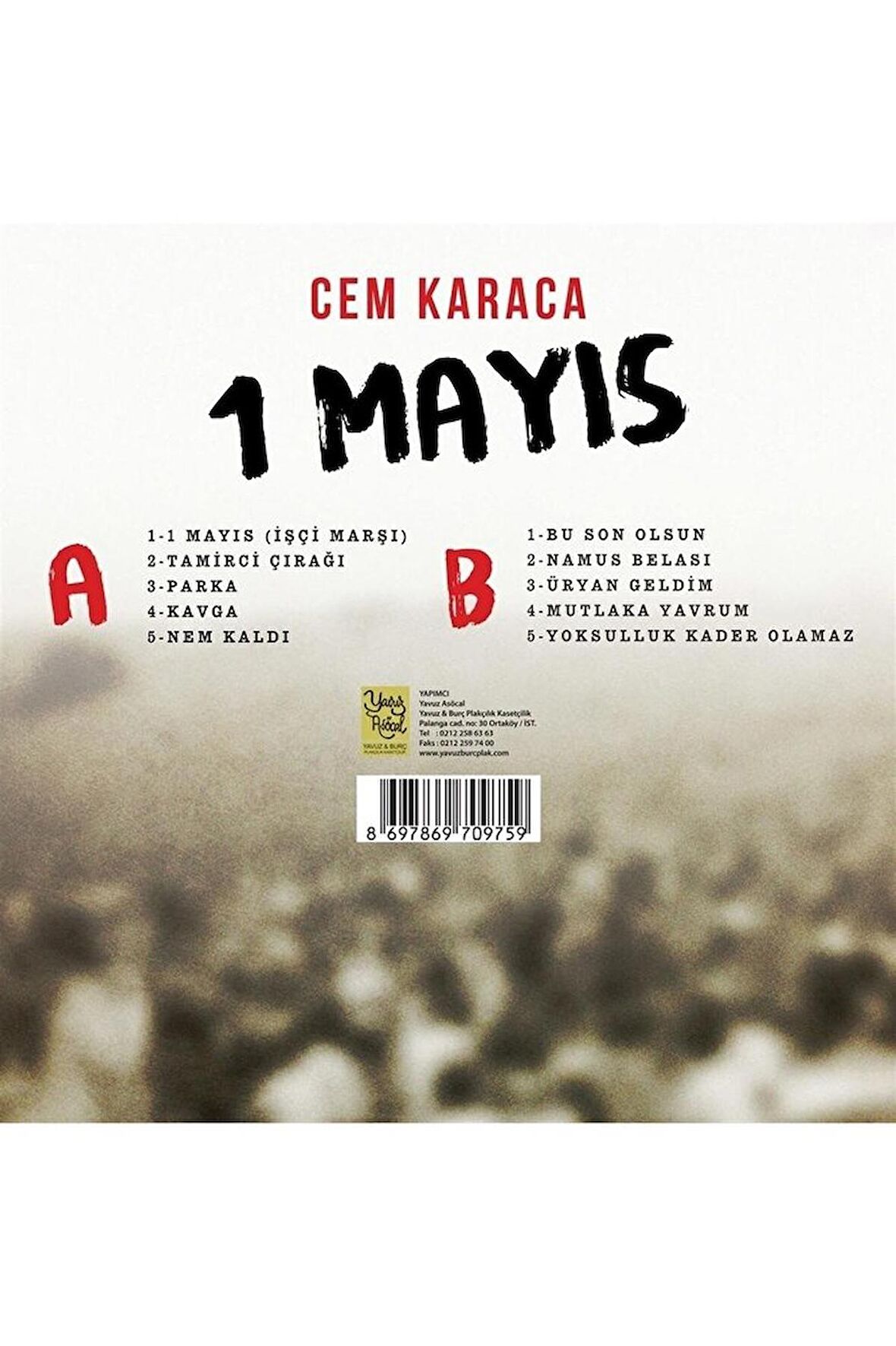 Cem Karaca - 1 Mayıs (Plak)