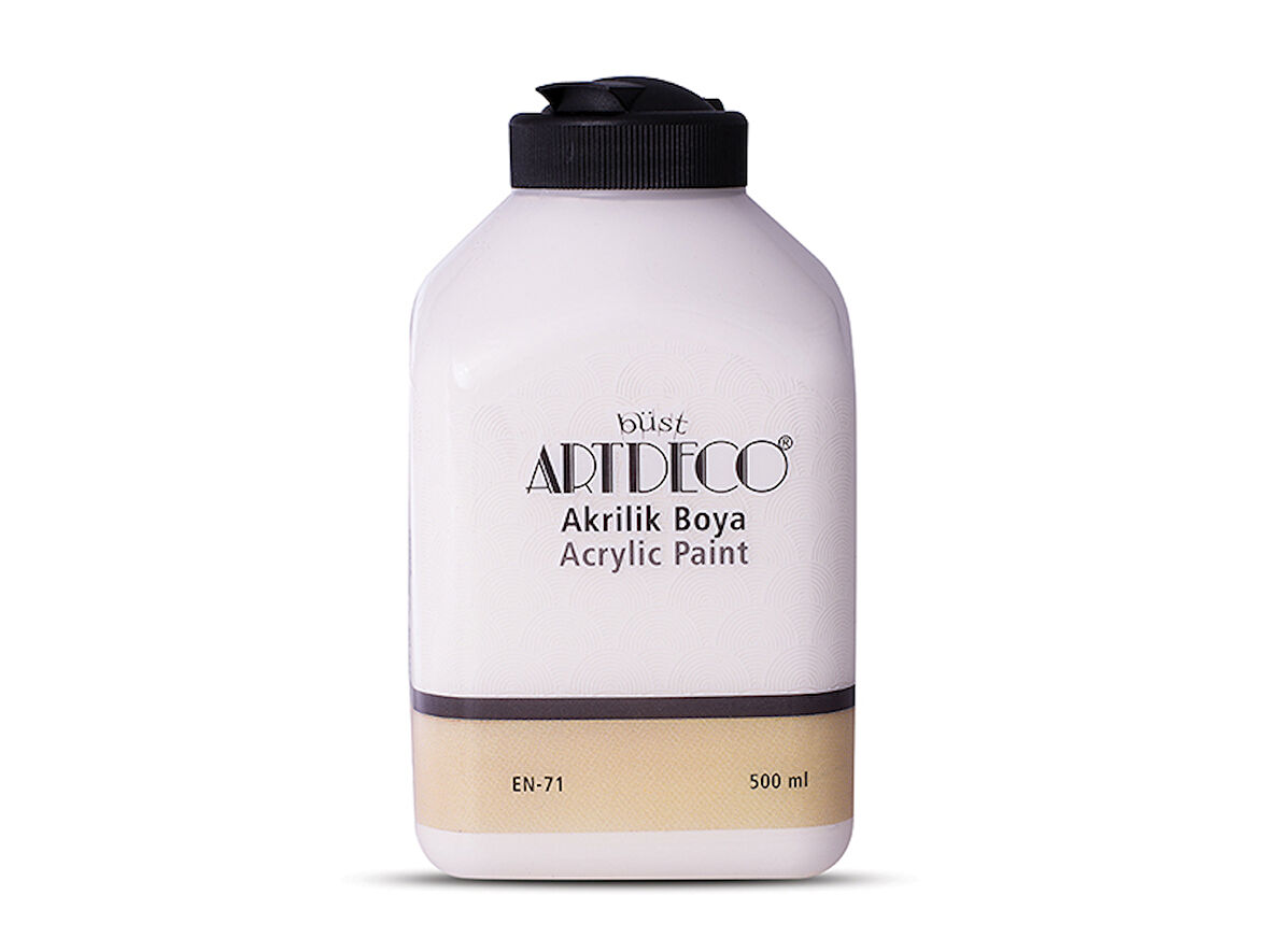 Artdeco Akrilik Boya 500ml KIRIK Beyaz 3670