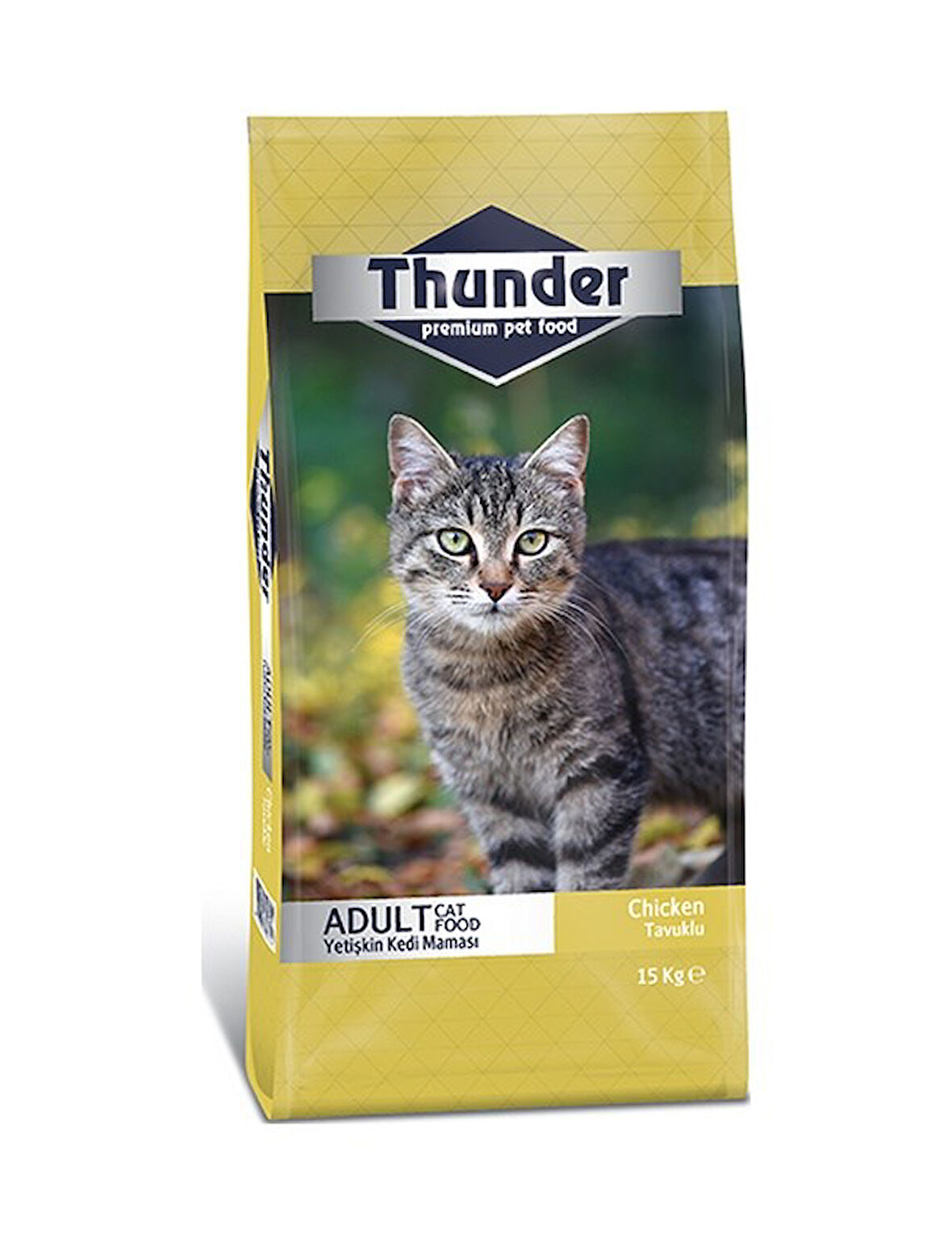 Thunder Tavuklu Yetişkin Kedi Maması 15 Kg
