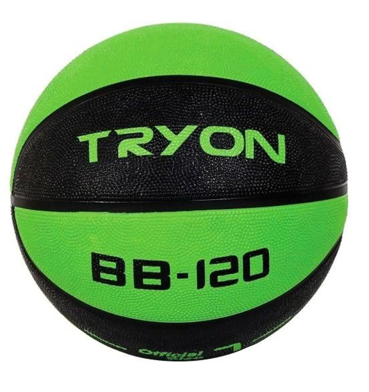 TRYON BB-120- Yeşil-Siyah  7 Numara Basketbol Topu