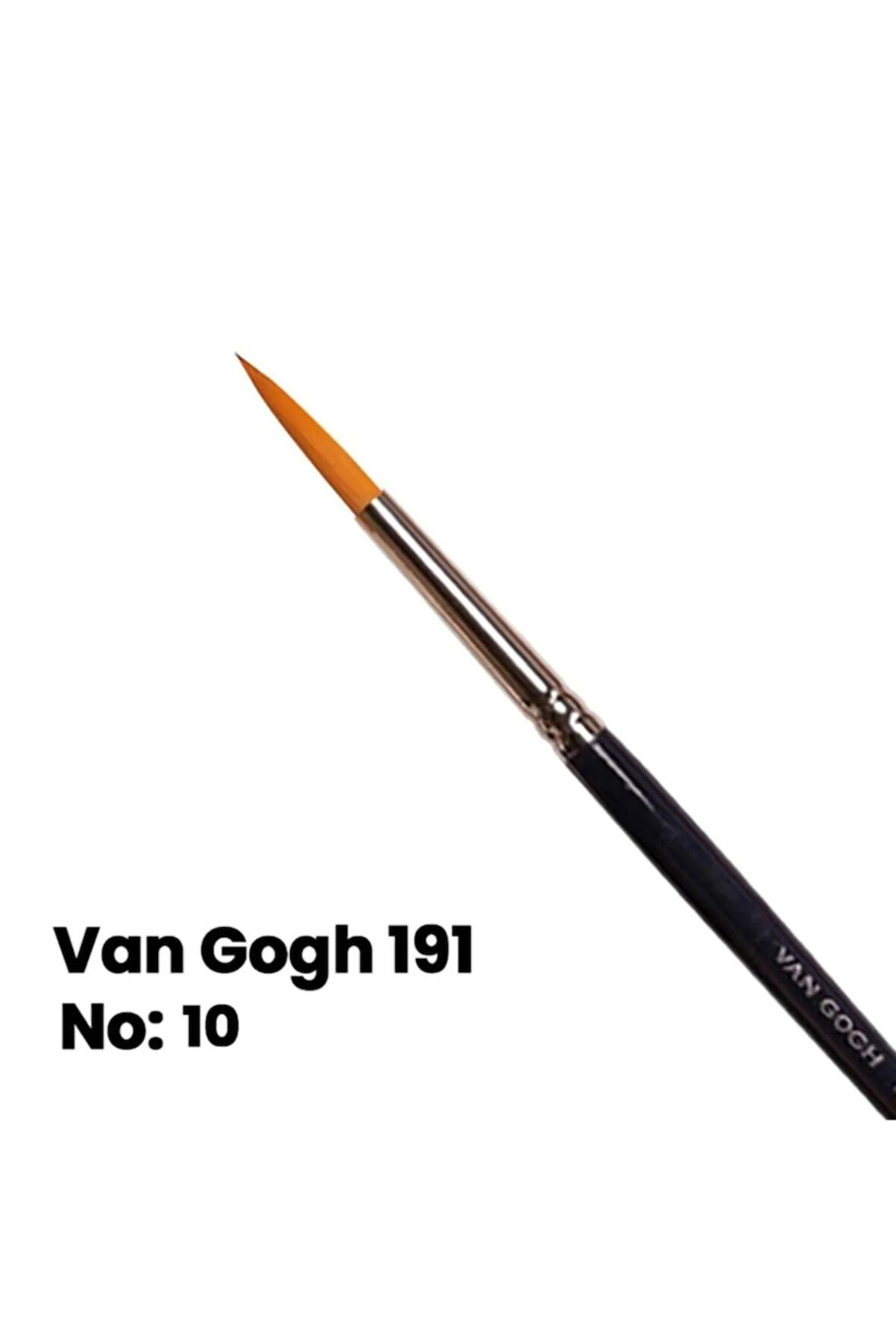 Van Gogh 191 Serisi Yuvarlak Uçlu Sentetik Kıl Sulu Boya Fırçası Numara: 8