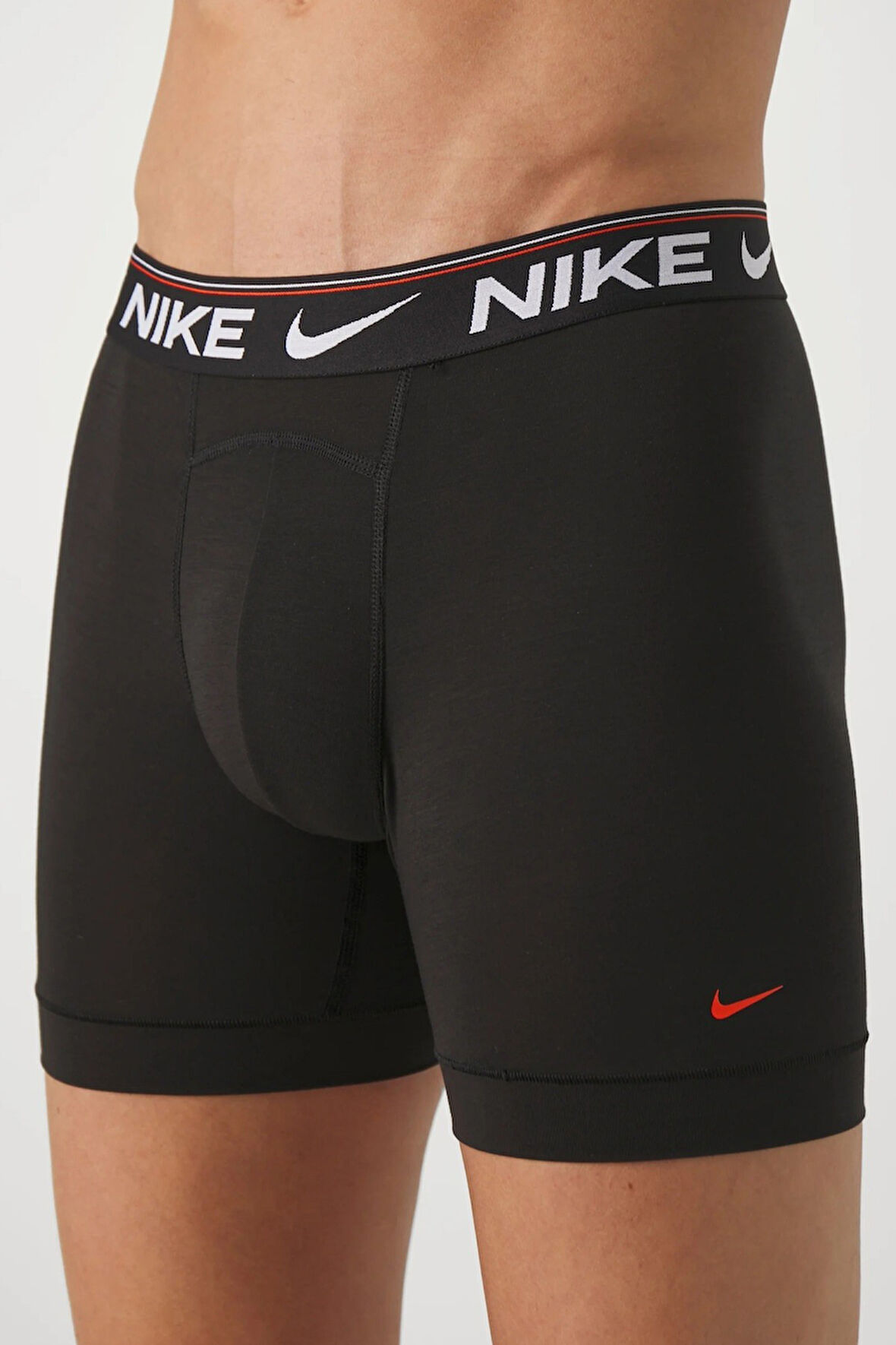 Nike Dri Fit Ultra Comfort 3 Pack Micro 3 lü Paket Kısa Boxer Siyah