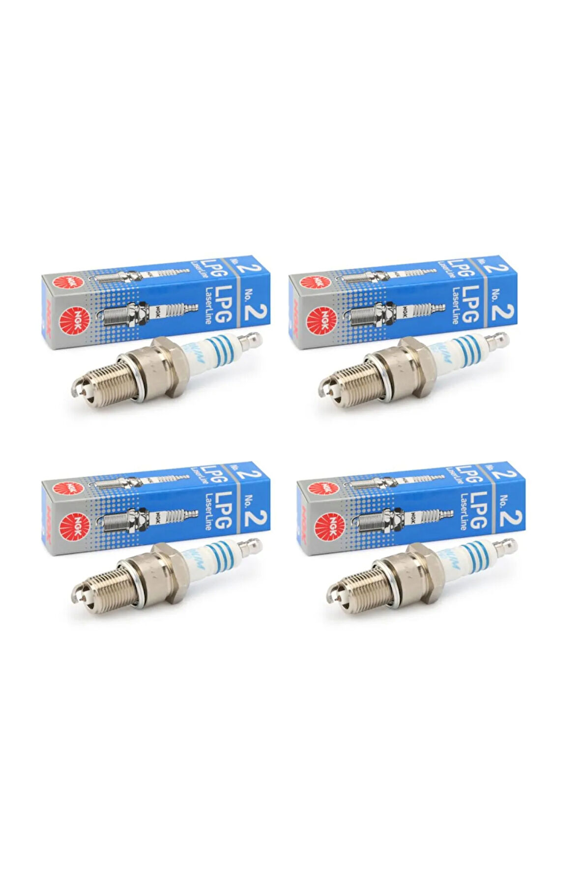 1497 Lpg Laser Line No 2 4lü Buji Takımı