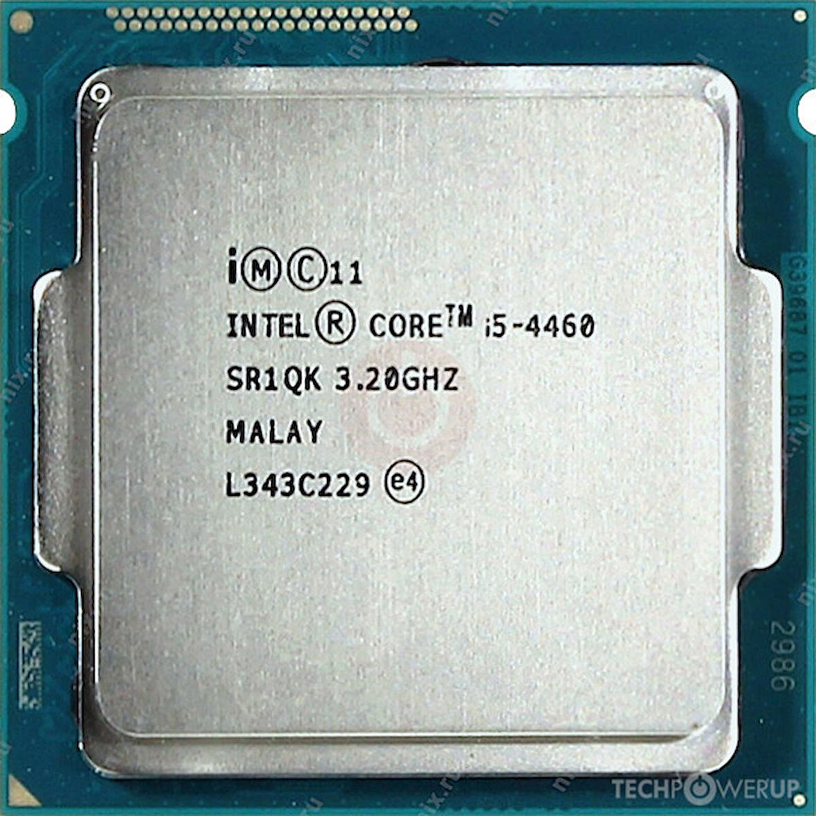 INTEL Core i5-4460 Soket 1150 3.2 GHz 6MB Önbellek 22nm İşlemci Fansız Tray İşlemci