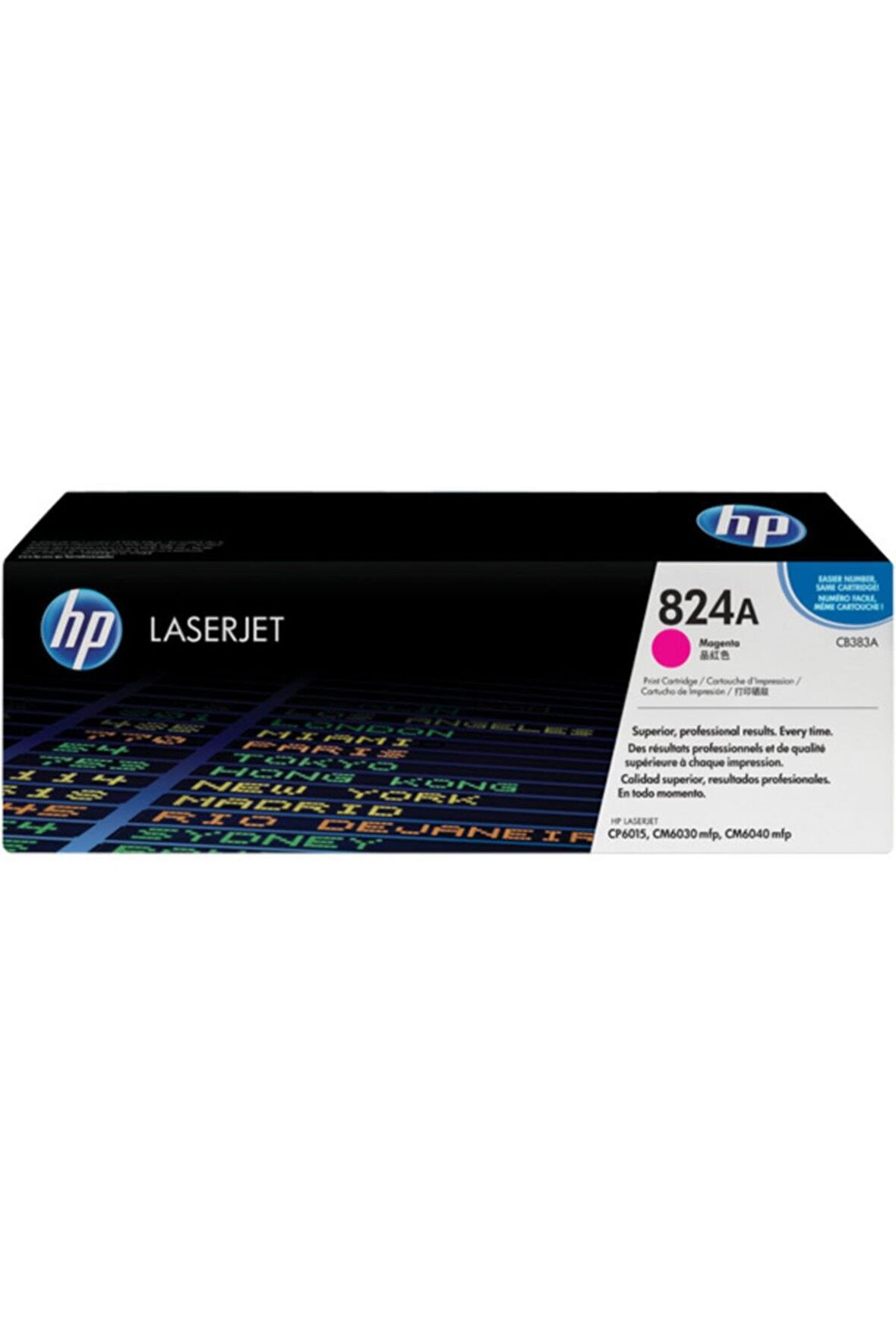 HP 824A 21000 Sayfa Kapasiteli Kırmızı CB383A Orjinal Toner