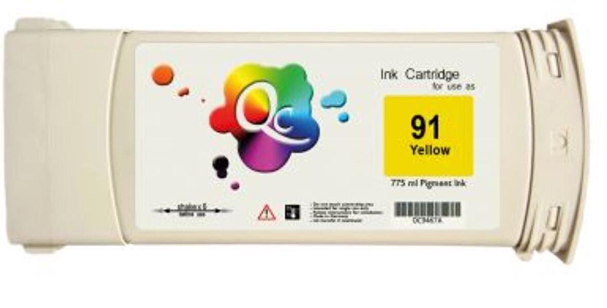 Hp 91 C9469A Sarı Kartuş Muadil