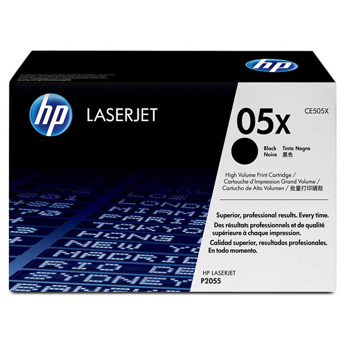 Hp CE505X (05X) Kutusuz Siyah Orjinal Toner