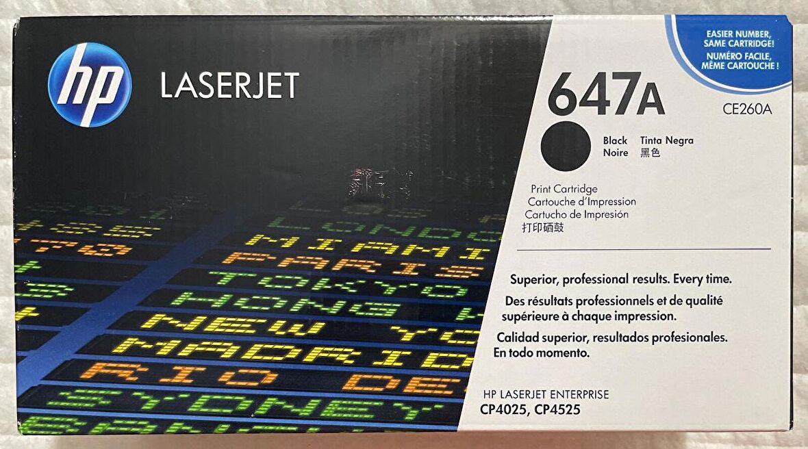Hp 647A Ce260A Siyah Toner