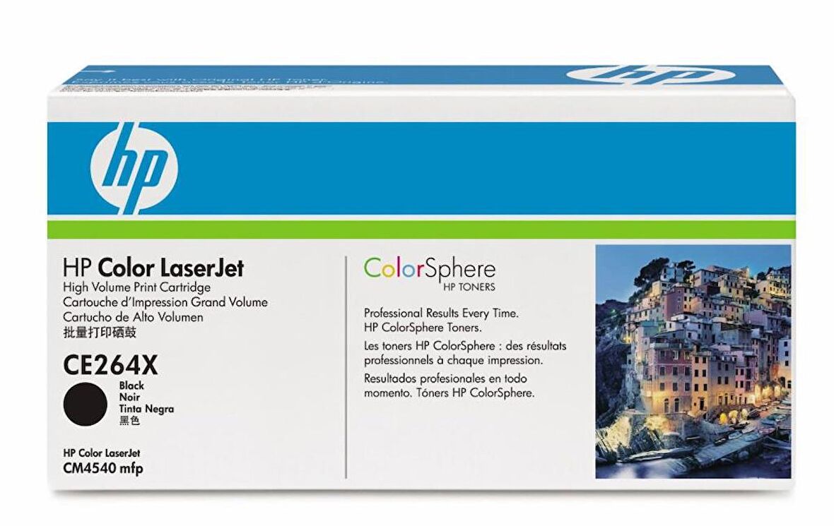 Hp 646X Ce264Xc Siyah Toner Yüksek Kapasiteli