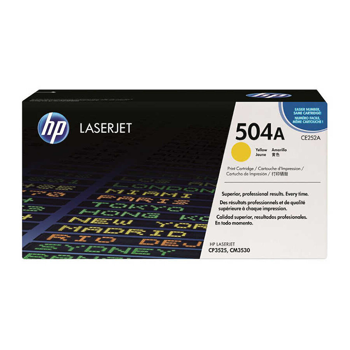 Hp CE252A (504A) Sarı Orjinal Toner