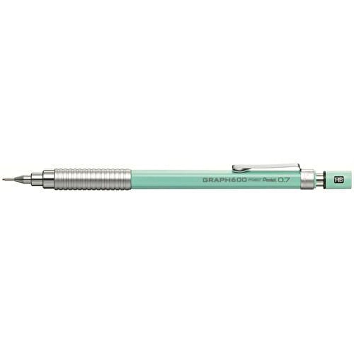 Pentel PG607-S Teknik Çizim ve Yazı İçin 0.7 mm Turkuaz GraphGear 600 Versatil