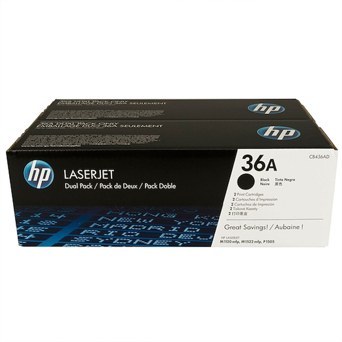 Hp CB436AD (36A) Siyah Orjinal Multi Paket Toner