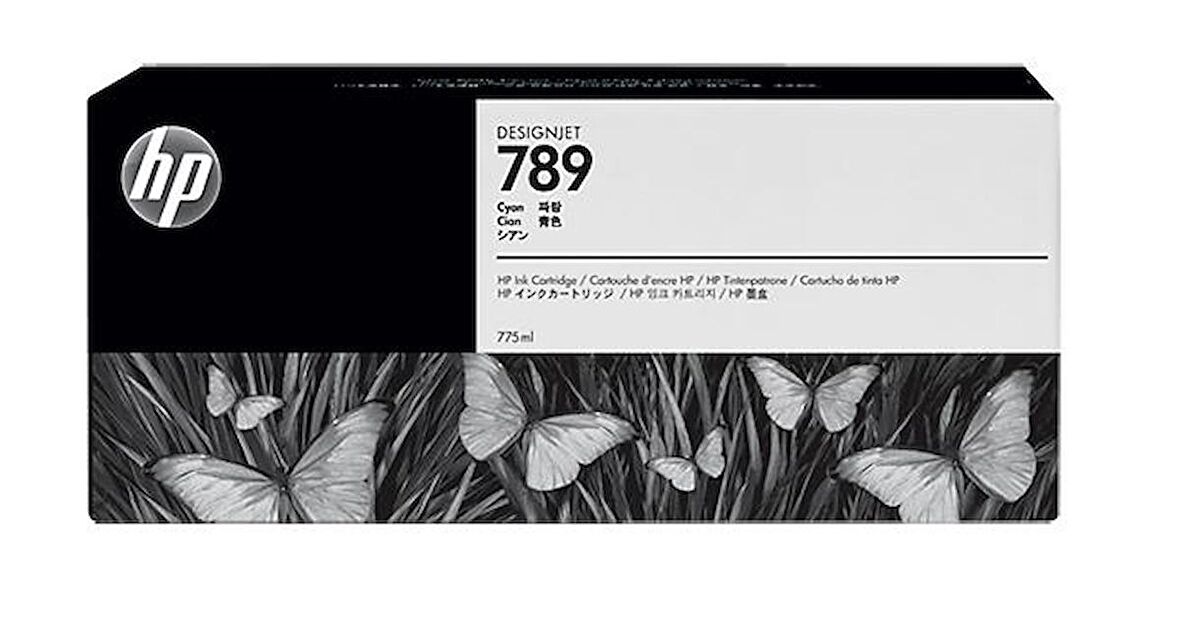 Hp 789 Ch616A Cyan 2019